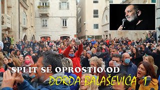 Split se oprostio od Đorđa Balaševića 12 [upl. by Yetta]