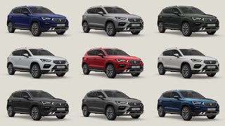 New 2022 Seat Ateca Colours  Detailed Comparison [upl. by Bowyer742]