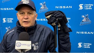 Manitoba Moose Practice Report Head coach Mark Morrison [upl. by Tala]