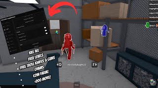 BEST Murder Mystery 2 Script BEST SILENT AIM MM2  Silent Aim  Grab Gun spy all 100 FEATURES [upl. by Asilana48]