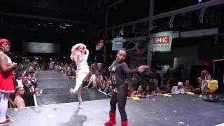 Fq Performance  Latex Ball 2016 Part 2 Tati Mugler Vs Malaysia Ebony [upl. by Yrellam66]