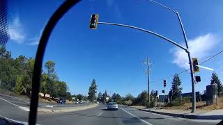 4 FROM 21731 STEVEN CREEK BLVD TO S EL MONTE AVE ON FOOTHILL EXPRESS WAY SAN JOSECALIFORNIA [upl. by Ainesell]