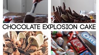 chocolate explosion cake  Schokoladen Explosion [upl. by Fisuoy489]