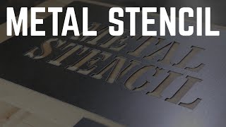 Custom Metal Stencil  Industrial Stencil Product Video  WoodlandManufacturingcom [upl. by Zetnahs]