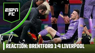 Is Nicol worried by Liverpool’s injuries in their big win over Brentford  ESPN FC [upl. by Darelle363]