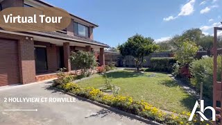 Austrump Virtual Tour  2 Hollyview Ct Rowville [upl. by Arima464]