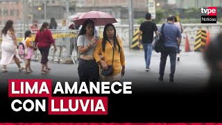 Lima amaneció con lluvia Senamhi te explica por qué  El Tiempo 08022024 [upl. by Darnoc4]