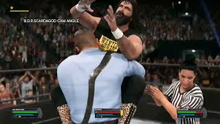 Micfoly vs Batista vs Big Boss Man in a Triple Threat Money In The Bank Qualifying Match [upl. by Frida]