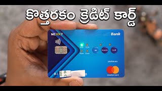 lighting and buttons Different Nexxt Credit Card💳 కొత్తరకం క్రెడిట్ కార్డ్ [upl. by Octavla]