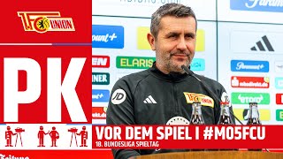 quotMüssen wir annehmenquot  Pressekonferenz  1 FC Union Berlin [upl. by Lenroc659]