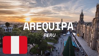 AREQUIPA PERU THE WHITE CITY  Travel Guide And Things To Do arequipa arequipaperu [upl. by Sedberry]