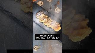 🥜 HaselnussWaffelPlätzchen 🧈 Probiere dieses leckere Rezept 🔥 Rezept in Beschreibung ↗️ [upl. by Etnoid]