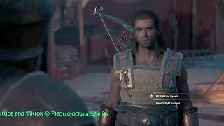 AC Odyssey Call To Arms Talk to the Spartan Polemarch 413 [upl. by Turrell]