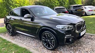 201969 Carbon Black BMW X4 M40i M Sport PLUS 1 Private Owner Full BM History Big Spec [upl. by Ocinom]