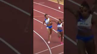 Richardson on Fire in Relay Race🏃‍♀🏃‍♀😱😱💯💯🏅shortsviraltrendingytshorts [upl. by Nytsirc]