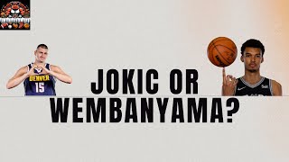 Jokic or Wembanyama For The First Pick In Your Fantasy League [upl. by Atinel651]