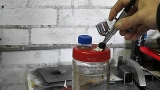 Airbrush tips  How to make an airbrush cleaning station diy [upl. by Tayib]