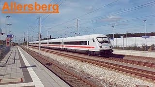 MetroplotainICE Durchfahrt durch Allersberg Richtung Nürnberg HD [upl. by Nowujalo]