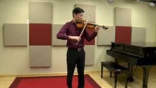 Ysaye Violin Sonata No 3 quotBalladequot  2nd Version [upl. by Enilada]