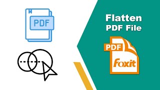 How to Flatten Multiple PDF Files in Foxit PDF Editor [upl. by Rudolph]