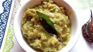 Pikanga kuttu samayal in tamil  peerkanga recipe  ridgegourd recipe [upl. by Carmelo52]