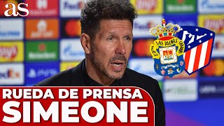 SIMEONE CORTANTE en poco más de dos minutos despachó su rueda de prensa tras la derrota [upl. by Nilyarg]