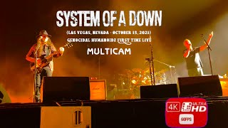 System Of A Down  Genocidal Humanoidz FIRST TIME LIVE MULTICAM 4k Ultra HD Video Quality [upl. by Pevzner]