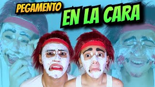 NOS PUSIMOS PEGAMENTO EN LA CARA EXTREMO ft Lapizin Crack [upl. by Amhsirak]