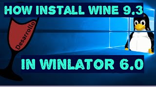 Winlator 60 how to install wine 93 on winlator 60 pc emulator on android [upl. by Aneehsram410]