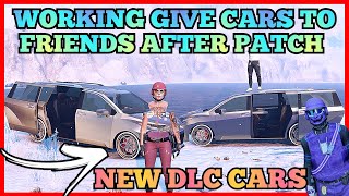 AFTER PATCH EASY GIVE CARS TO FRIENDS GLITCH GTA5 FACILITY GCTF GTA V CAR DUPE [upl. by Paza]