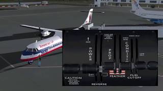 FS2004  ISDT Atr 72212 Prop Tweak [upl. by Ttemme574]