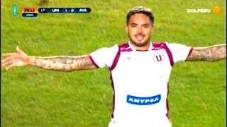 Universitario Vs Ayacucho FC GolaZO De Juan Vargas Narracion De RRPTorneo Apertura 29072017 [upl. by Germayne]