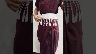 Belt Stitching For Saree And Gown Shorts diy trending explore viralshorts shortvideo [upl. by Damiani875]