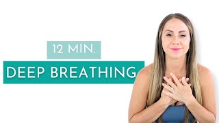 12 MIN DEEP BREATHING Pranayama Technique Yoga Breath [upl. by Eenram]