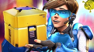 Overwatch  I GOT THE GOLDEN LOOTBOX [upl. by Essilrahc]