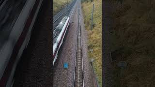 LNER 1S04 passing through Huntingdon 291024  London Kings Cross to Edinburgh [upl. by Rokach]