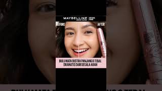 Maybelline Last Sensational Sky High Waterproof Mascara Black link di deskripsi box [upl. by Alamat]