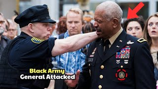 Racist Cop Assaults Black US Army General Instantly Wishes He Hadn’t [upl. by Seira]