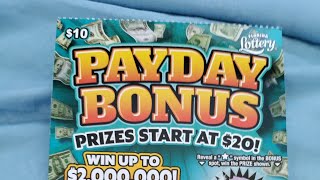 Payday bonus 💰🤑 Florida lottery scratch off tickets 60 dollars in Florida lottery scratch off [upl. by Nodlew]