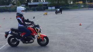 Motorcycle Skills Assessment Test [upl. by Schreiber]