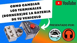 Como cambiar los terminales de la bateria en un vehiculo y unboxing Kicker BT4  AVEONATION [upl. by Lac465]