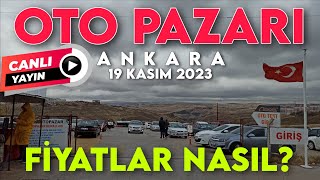 Oto Pazarı Canlı Yayın 👉 Ankara Araba Pazarı 👉 2El Araç Fiyatları [upl. by Rea]