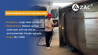 Professional Laser Cleaning Machine for Efficient Metal Rust Removal  ZAC Laser [upl. by Annaed710]