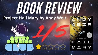 Project Hail Mary Book Review [upl. by Almeta]