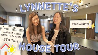 LifeAtTSL Lynnettes 5Room BTO House Tour Feat her sis Annette [upl. by Noed137]