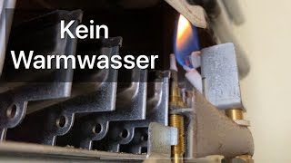 Vaillant durchlauferhitzer Gas kein Warmwasser [upl. by Monsour]