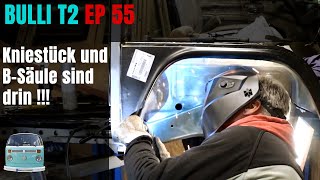 Kniestück und BSäule sind nun fertig eingeschweißt EP 55 [upl. by Akeenat654]