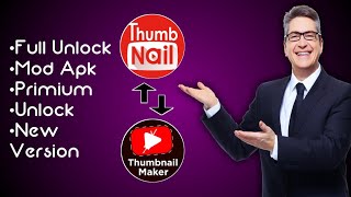 Thumbnail Maker App Unlock Version download  thumbnail maker mod apk 2022  live proof tech up [upl. by Bertsche]