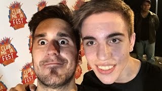 El primer encuentro con Mangel y Rubius  VLOG Club Media Fest Argentina [upl. by Acirtal]