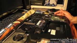 Alienware m18x r2 7970m Crossfire  RAM and SSD Upgrade [upl. by Ingold]